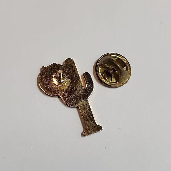 Cactus and Dove Enamel Pin - Picture 3 of 4